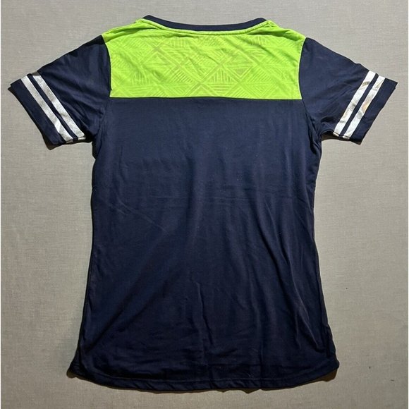 Seattle‎ Seahawks Shirt Teens XL Blue Logo Short Sleeve Tee Girls New. - Picture 4 of 7